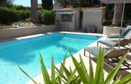 Piscine avec ses transats Chambre d'hôtes n°13G120930 Martigues - Bouches-du-Rhône - Piscine avec ses transats