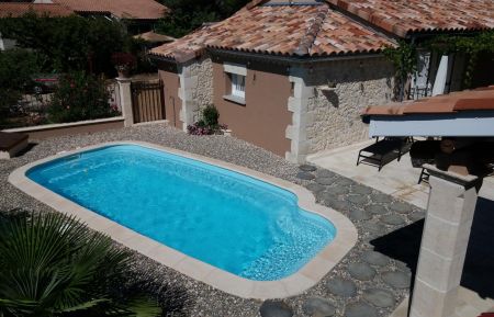 La piscine Gîte n°84G2966 Bédoin - Vaucluse - La piscine