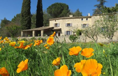 Chambre d'h&ocirc;tes n&deg;84G1510 Crestet - Vaucluse - La Maison